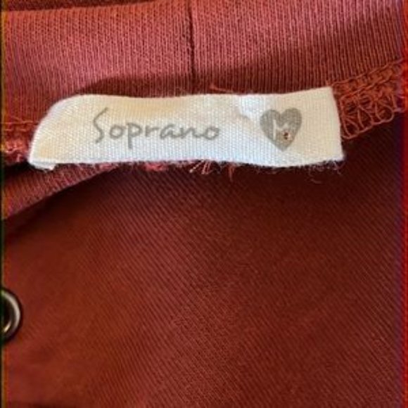 Rust Corset Waist Dress - Picture 2 of 3